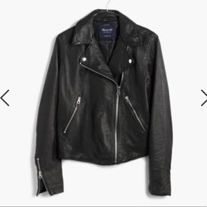 Brand New With Tags Madewell Leather Jacket